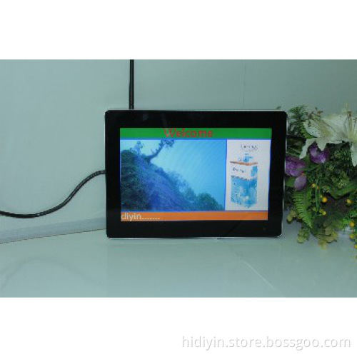 Small size 13.3 inch advertising Player with wall mounted